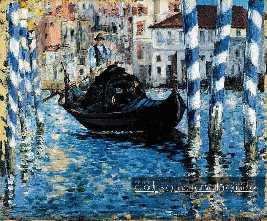 Le Grand Canal à Venise, Manet