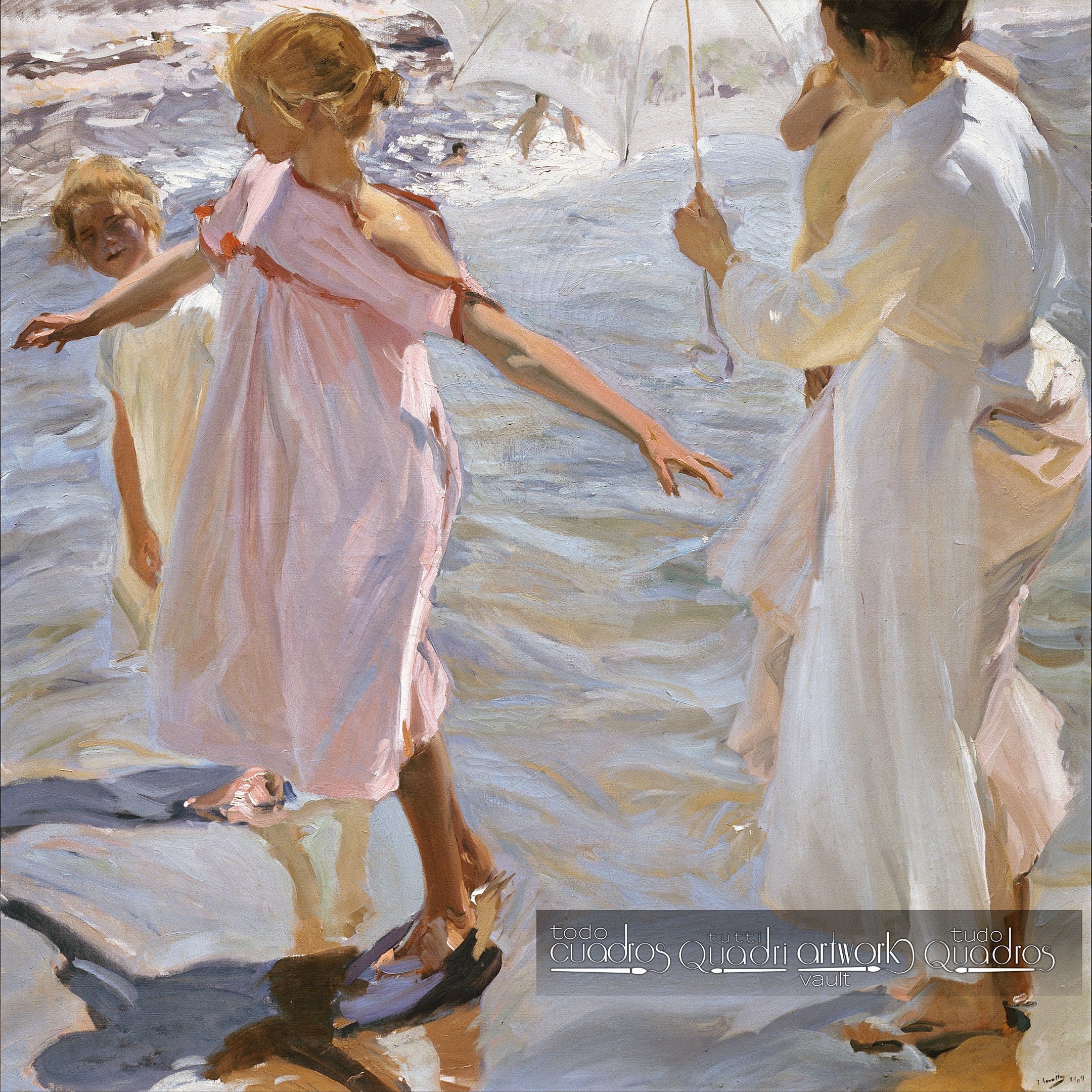L'heure du bain, Sorolla