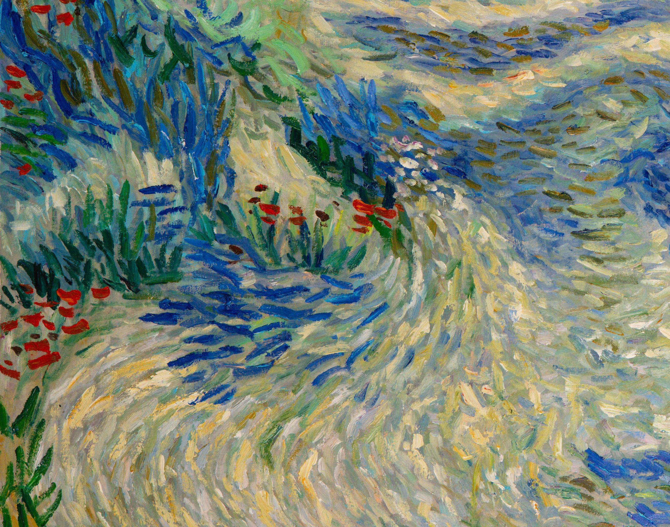 Verger d'oliviers, Van Gogh