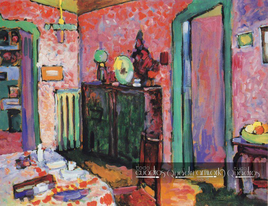 Intérieur (Ma salle à manger), Kandinsky