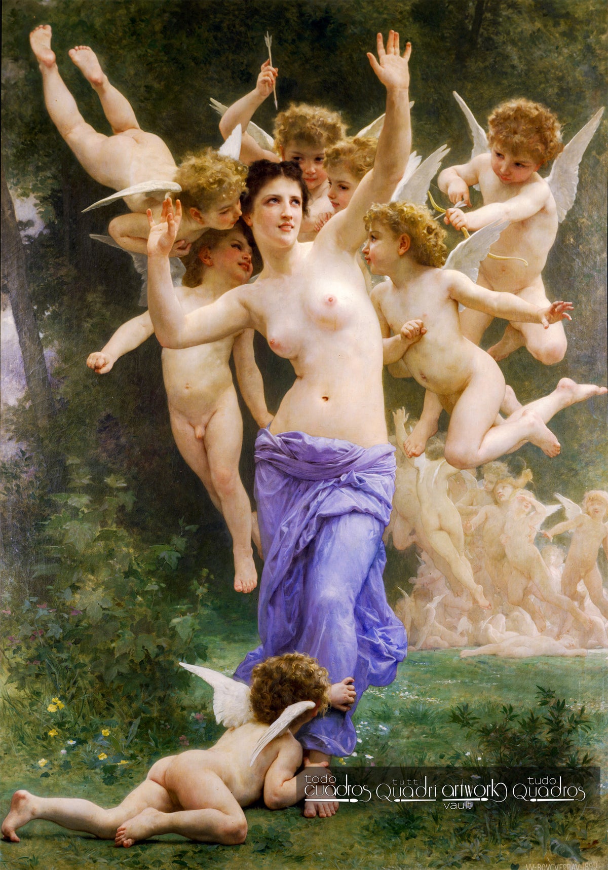 Le Guêpier, Bouguereau