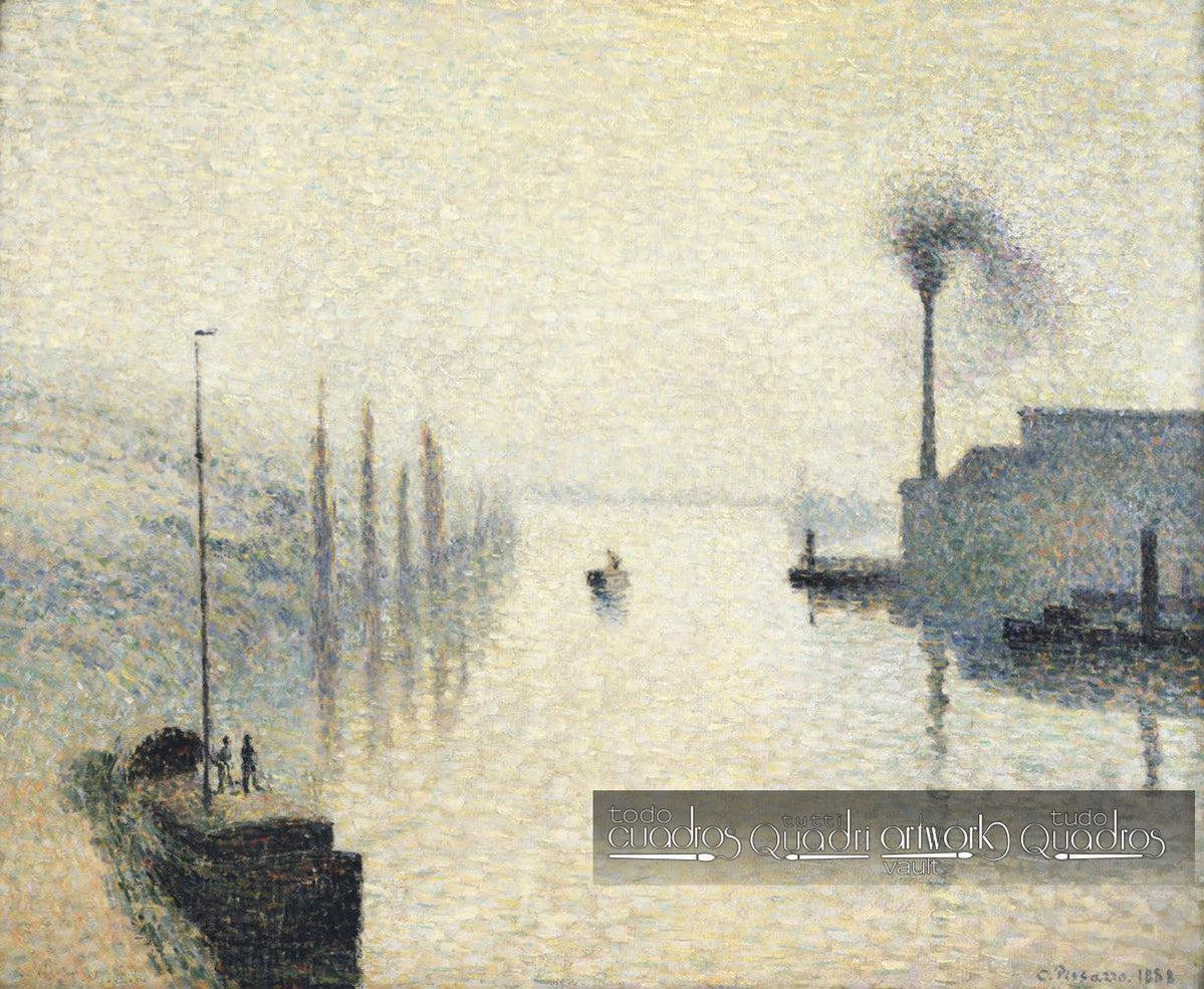 Place Lafayette, Rouen. Pissarro