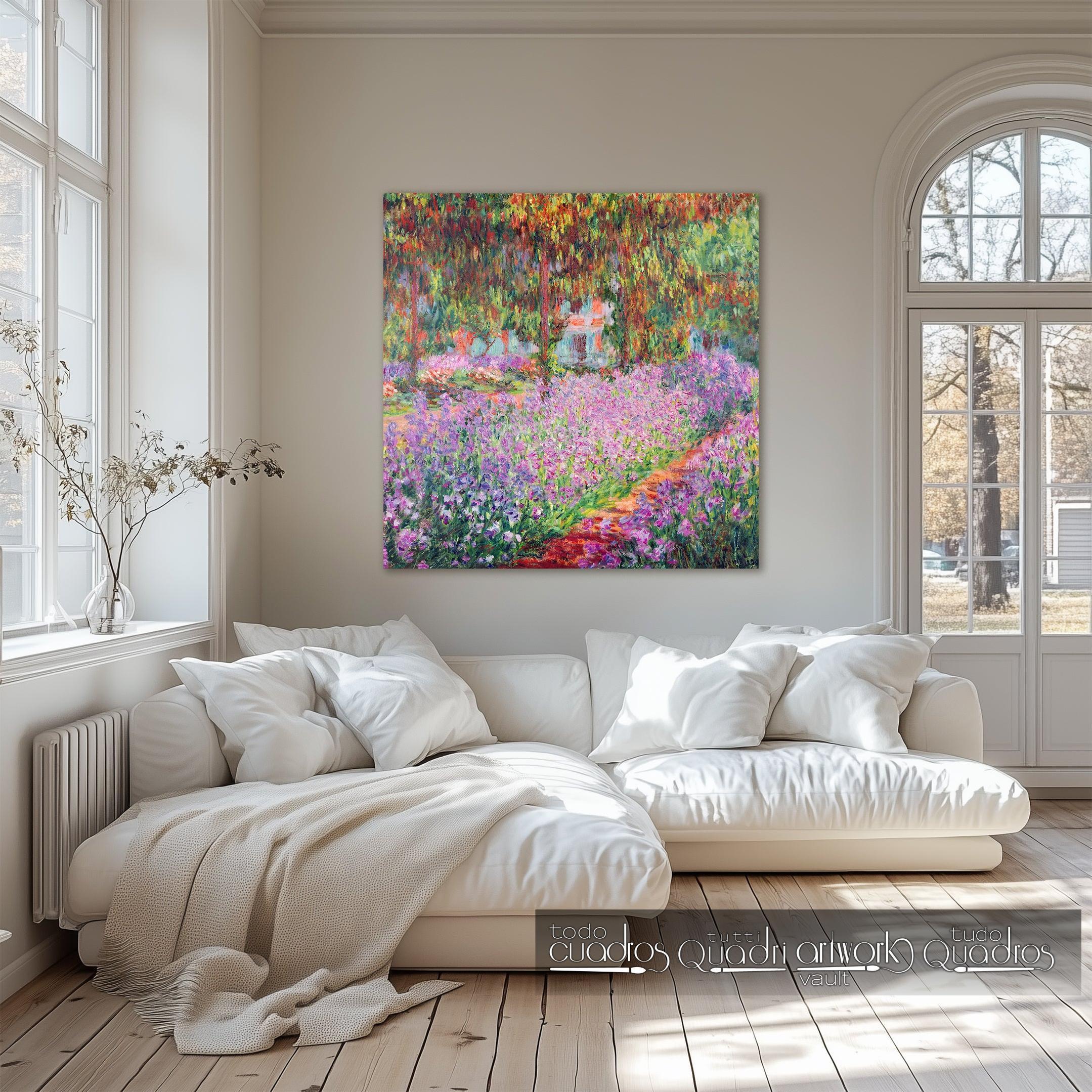 Le Jardin de l'artiste à Giverny, Monet