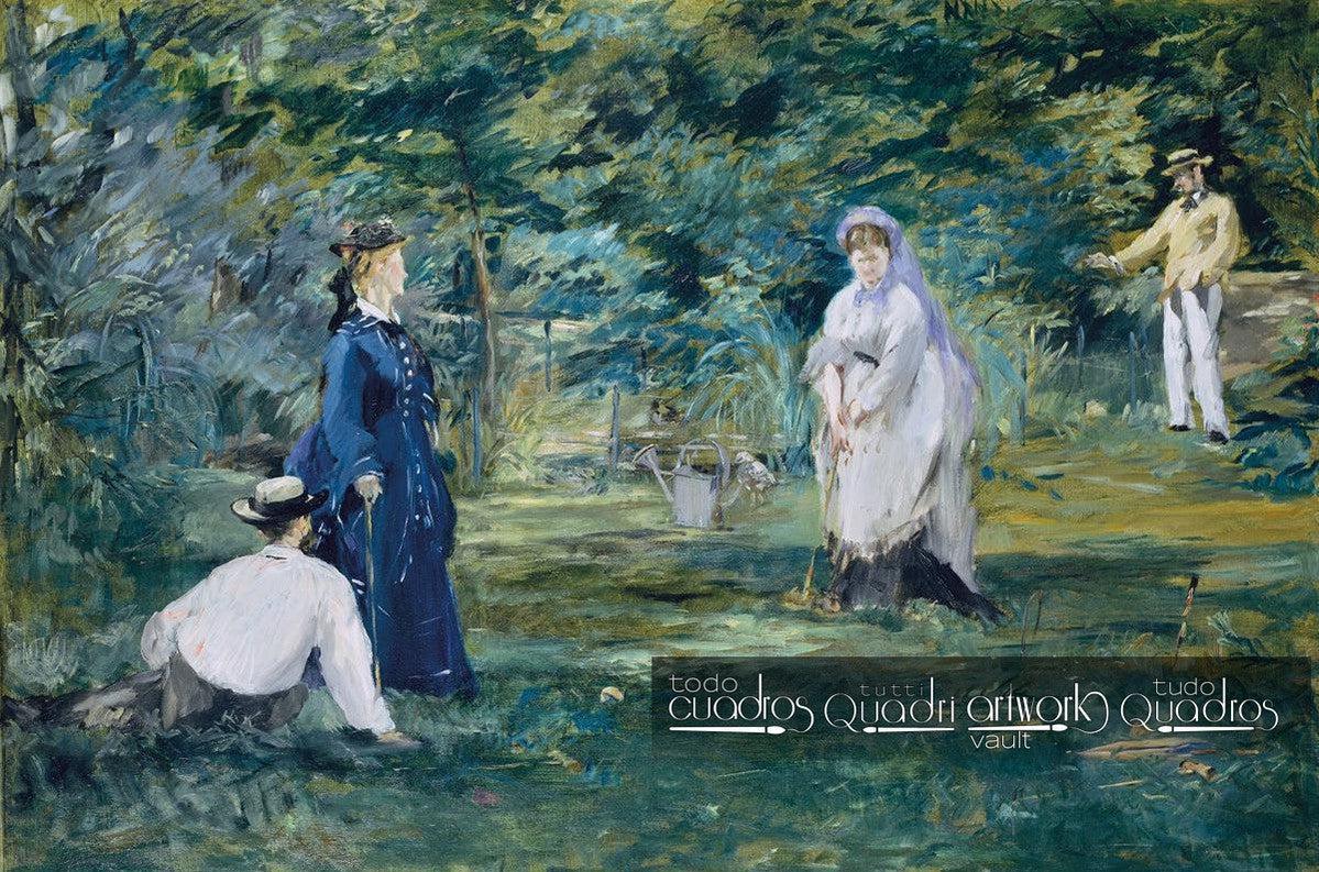 La Partie de croquet, Manet