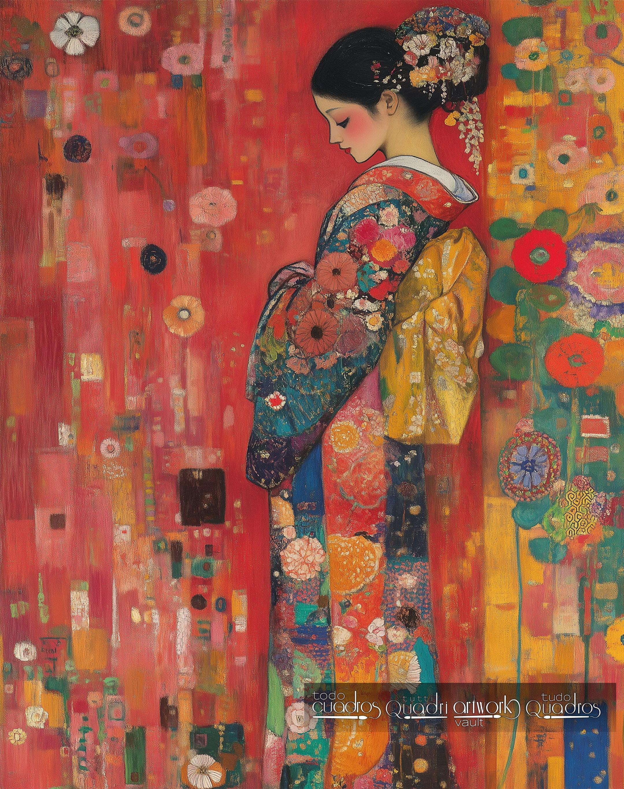 Harmonie d’Orient, style Klimt