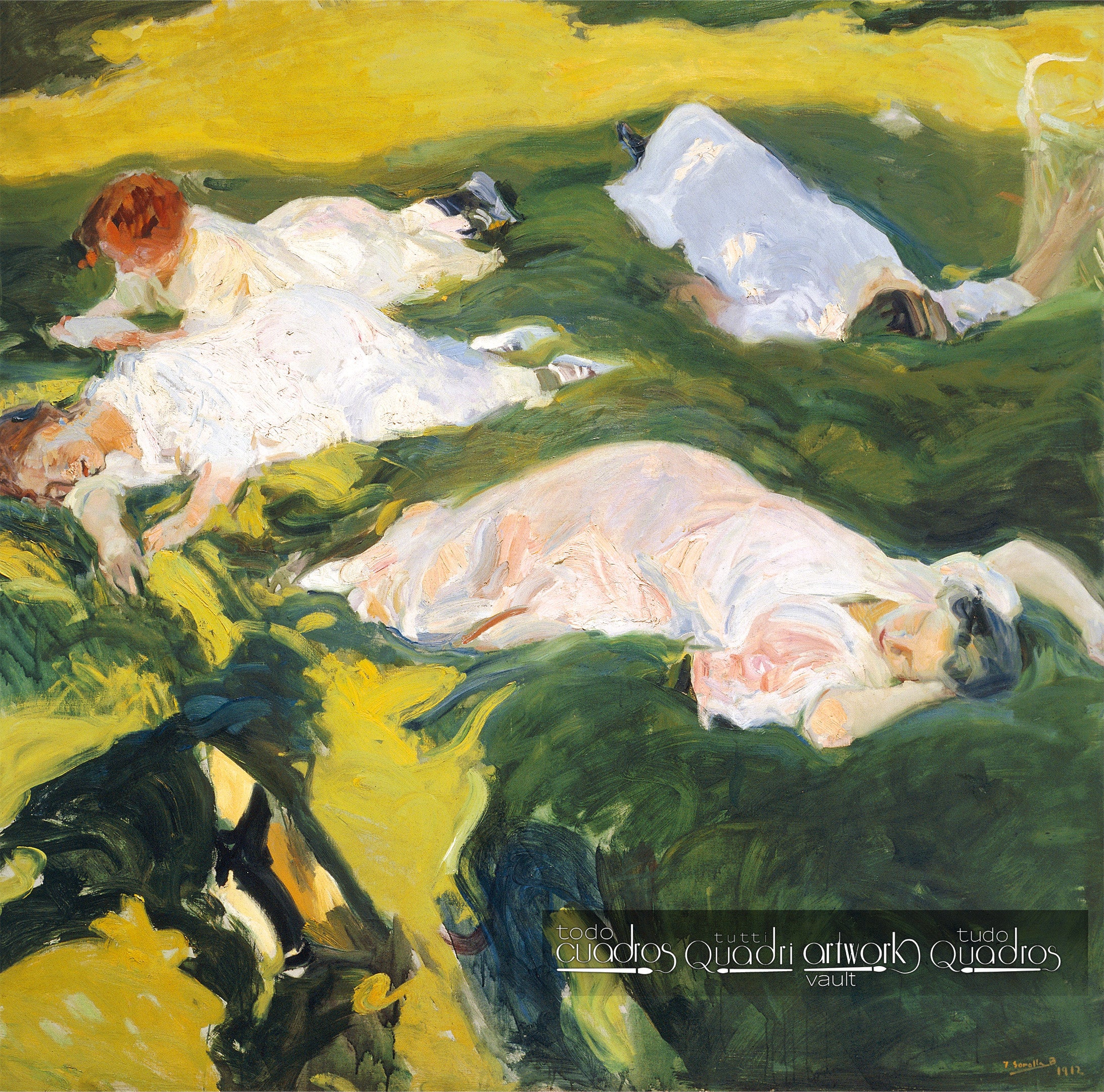 La sieste, Sorolla