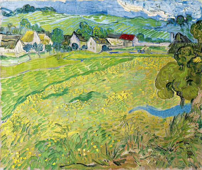 Les Vessenots à Auvers, Van Gogh