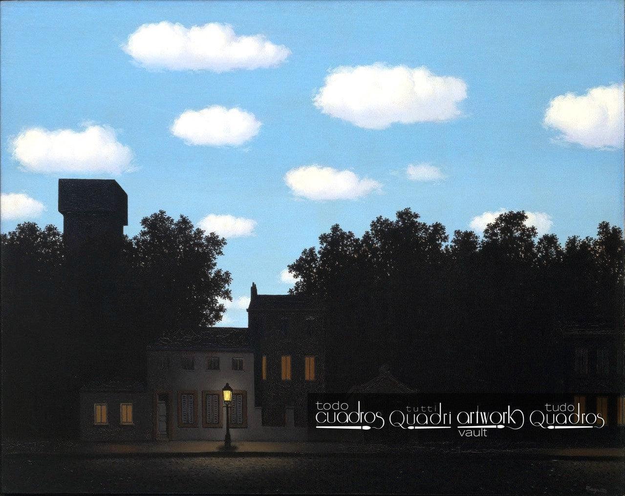 L'Empire des lumières II, Magritte