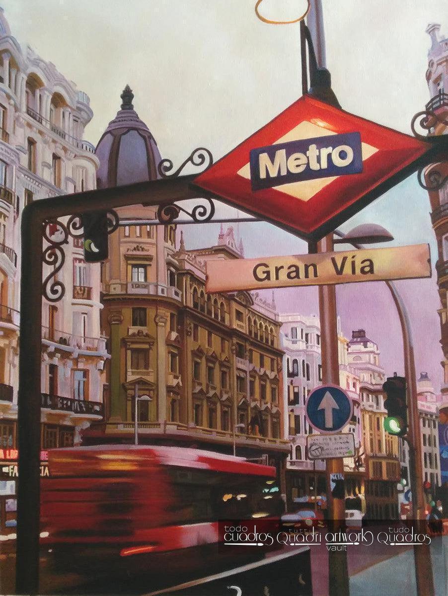 Le métro Gran Vía