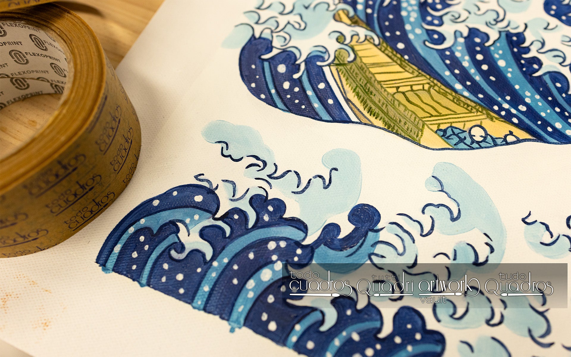 
La Grande Vague de Kanagawa, Hokusai