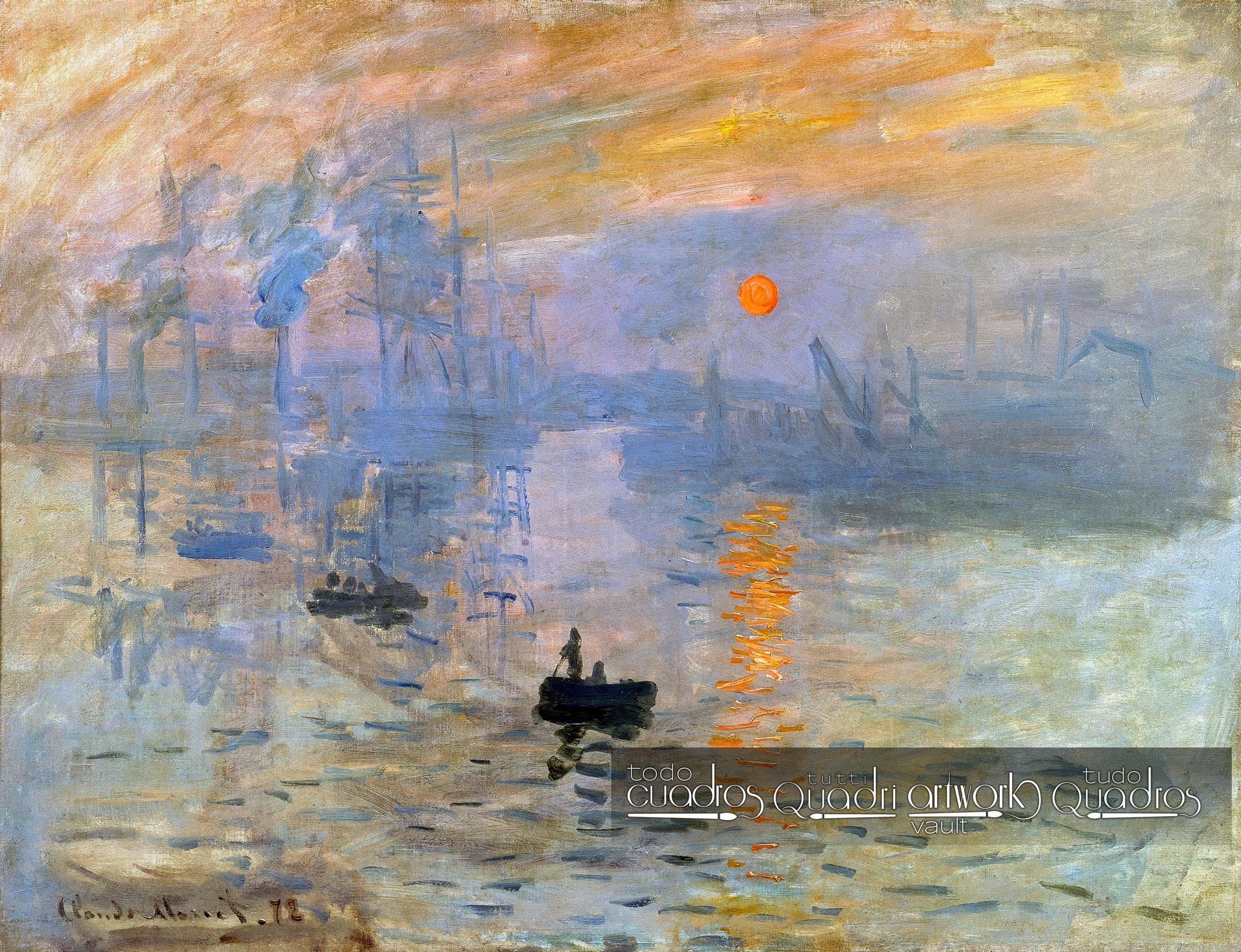 
Impression, soleil levant, Monet