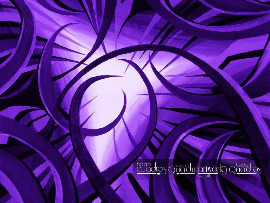 Violet pourpre, Abstrait
