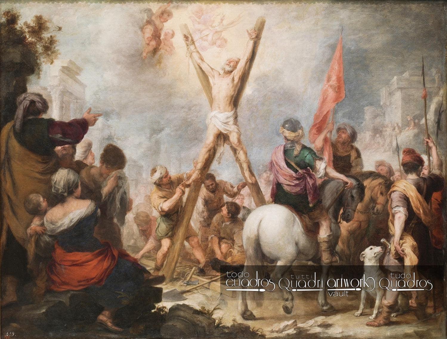 Le Martyre de Saint André, Murillo