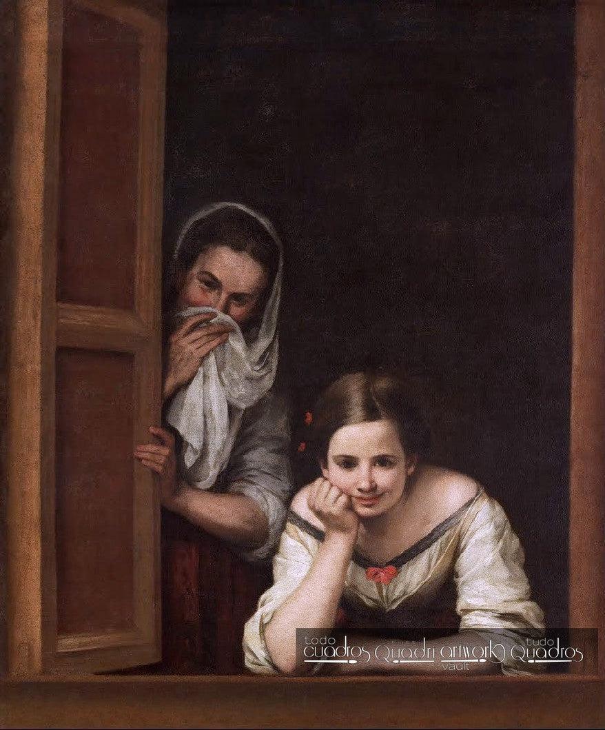
Deux Femmes à la fenêtre, Murillo
