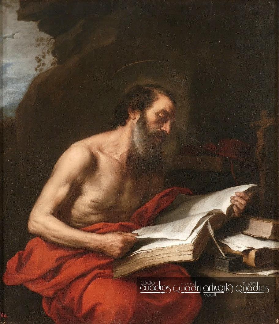Saint Jérôme lisant, Murillo