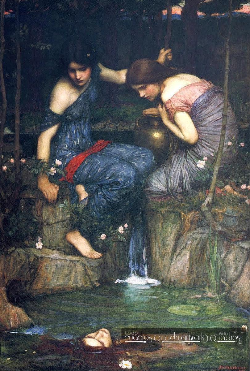 Les Nymphes trouvant la tête d'Orphée, J. W. Waterhouse