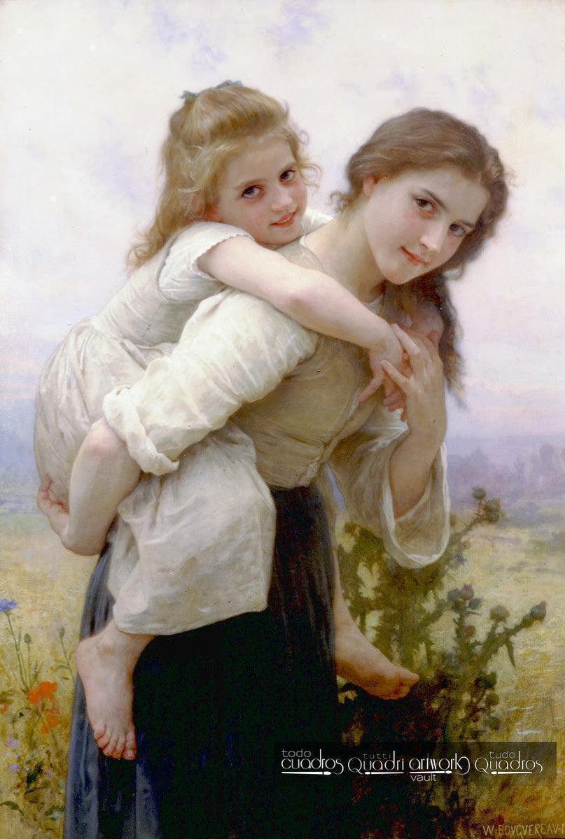 Fardeau agréable, Bouguereau