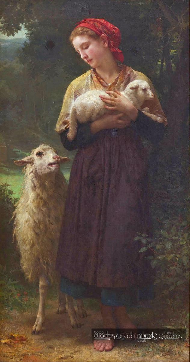 L'Agneau nouveau-né, Bouguereau