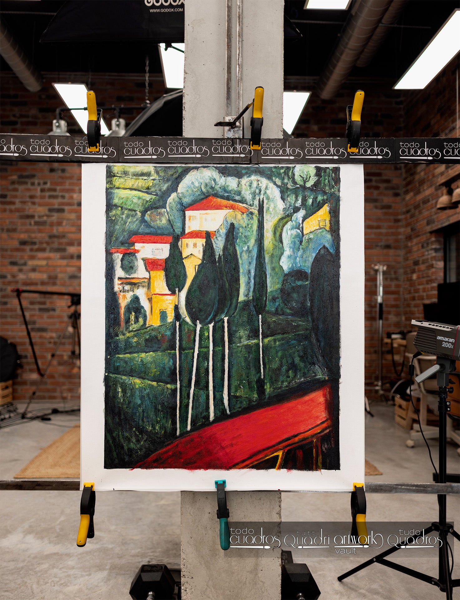 Paysage du Midi, Modigliani