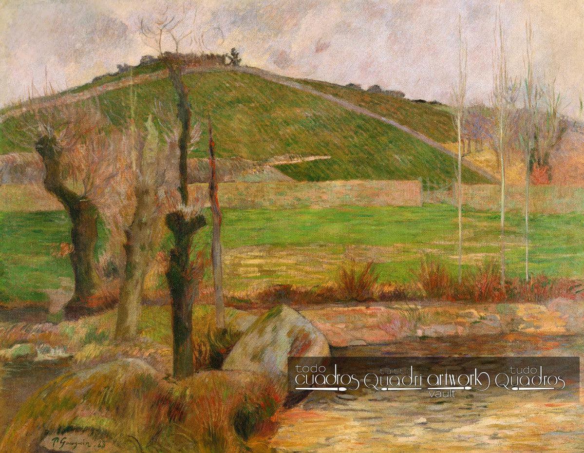 Paysage près de Pont-Aven, Gauguin