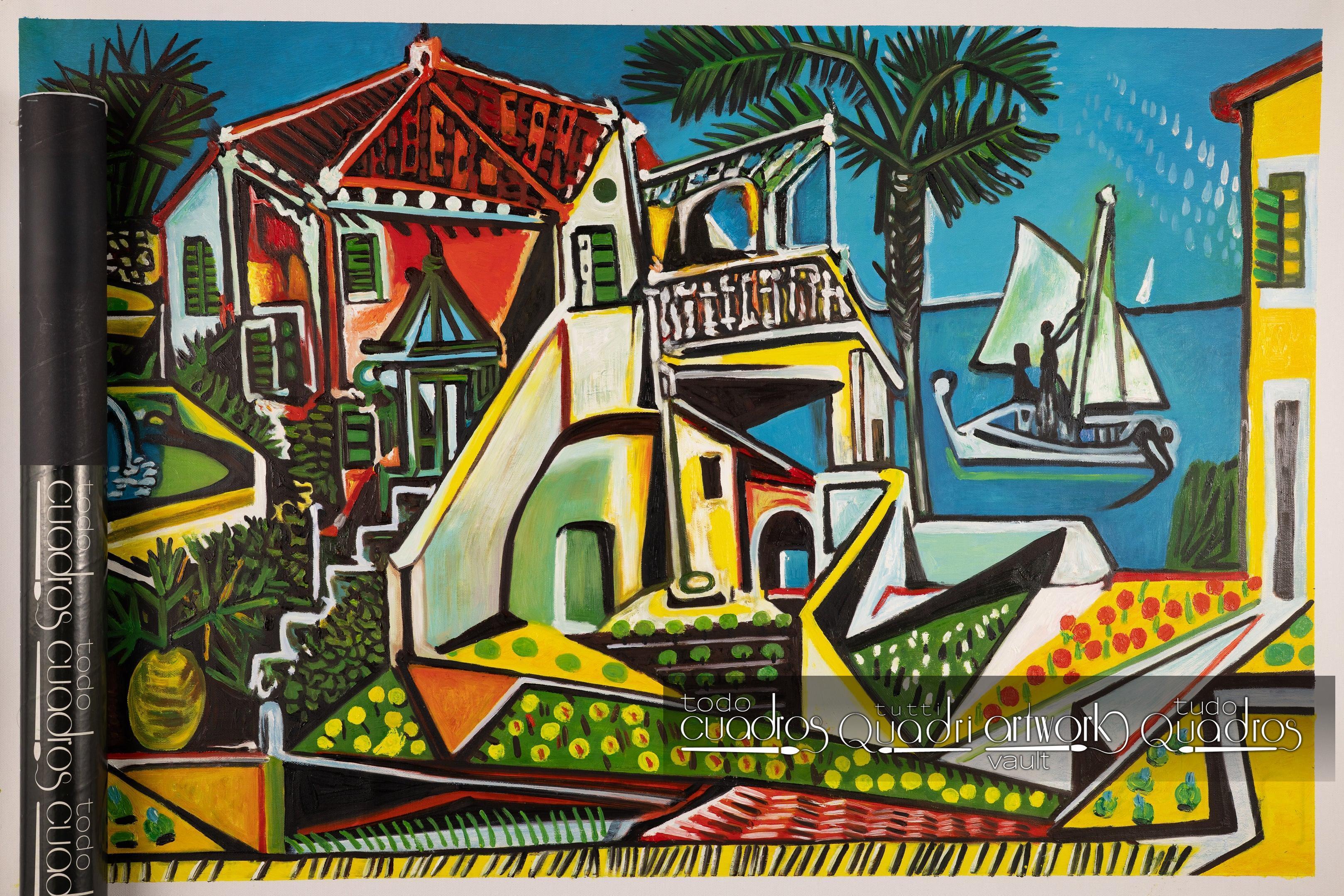 Paysage méditerranéen, Picasso