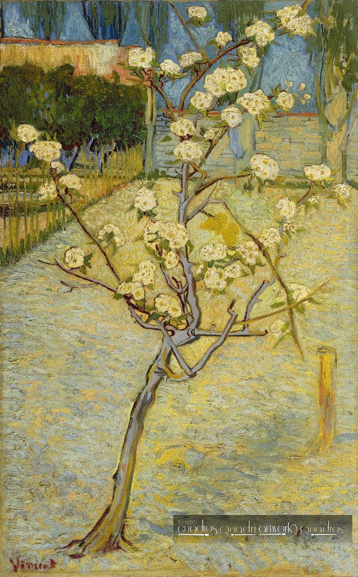 Petit poirier en fleurs, Van Gogh