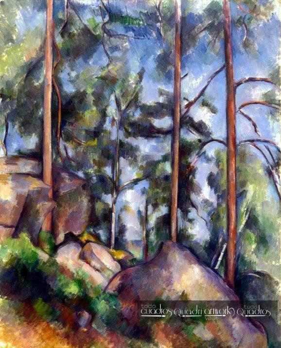 Pins et Rochers, Cézanne