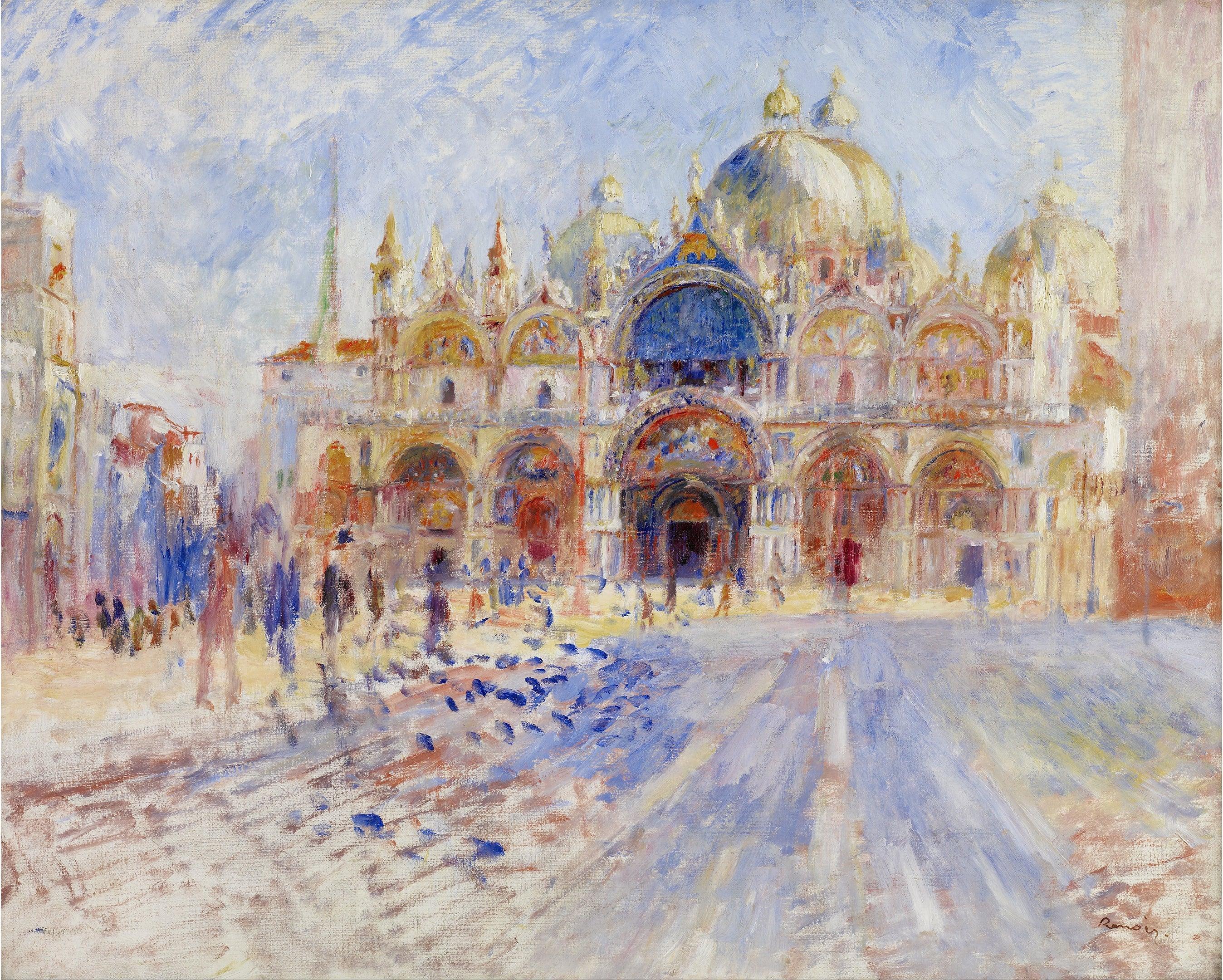 La place Saint-Marc, Renoir