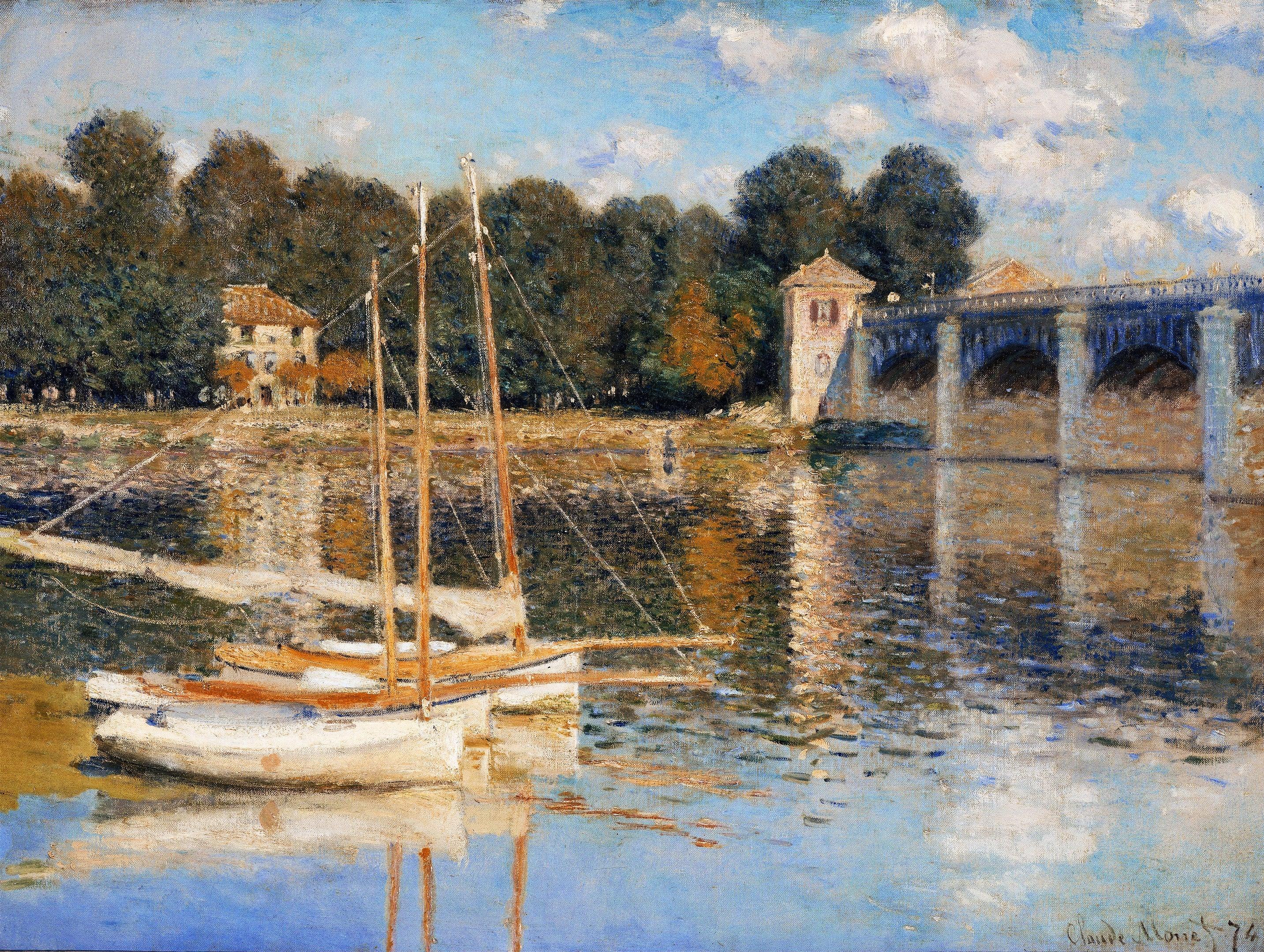 
Le Pont d'Argenteuil, Monet