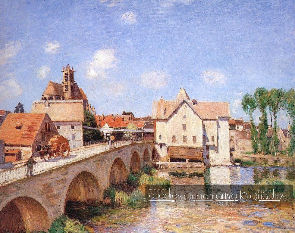 Le Pont de Moret, Sisley