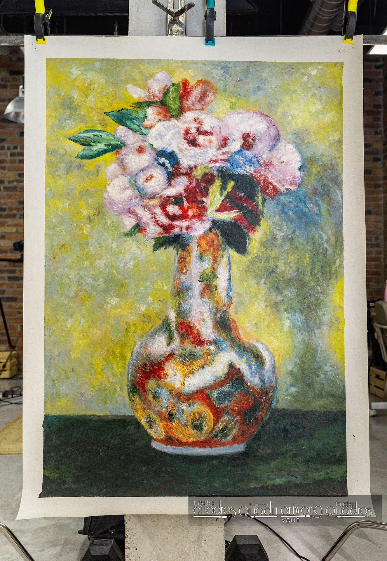 Bouquet dans un vase, Renoir