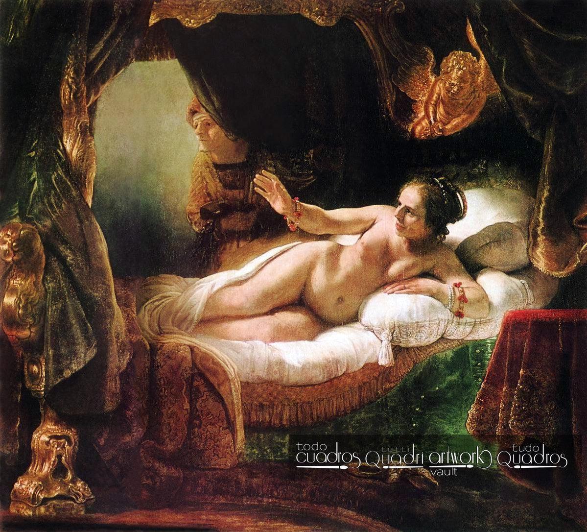 Danaé, Rembrandt