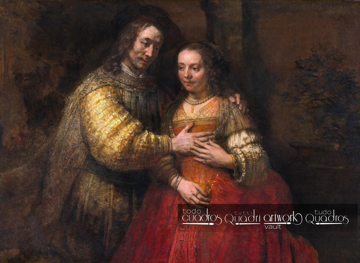 
La Fiancée juive, Rembrandt
