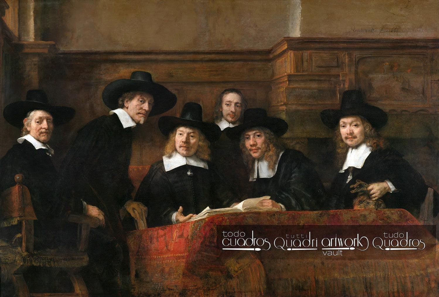 Le Syndic de la guilde des drapiers, Rembrandt