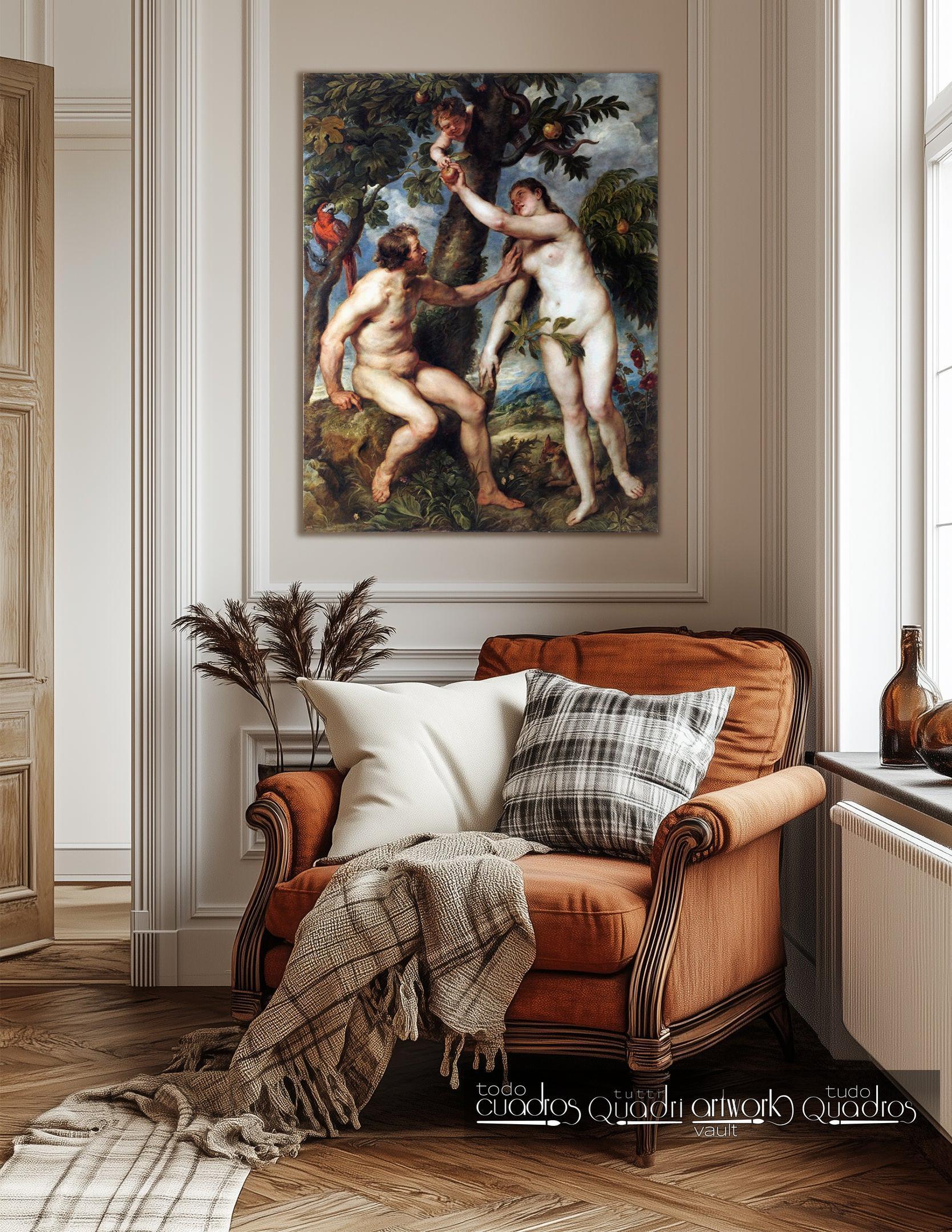 Adam et Ève, Rubens