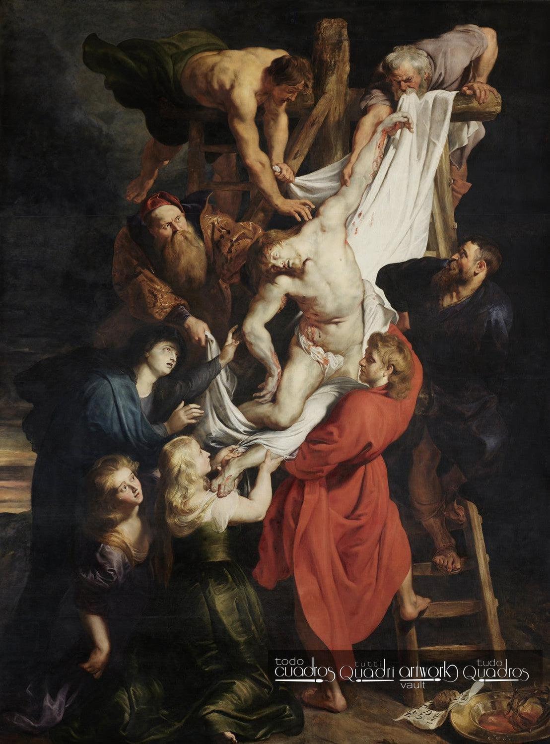 La Descente de croix, Rubens