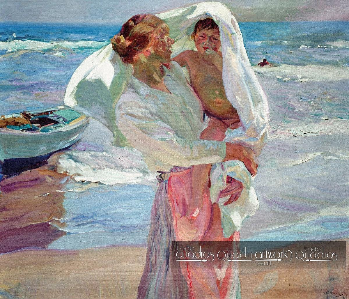 La Sortie du bain, Sorolla