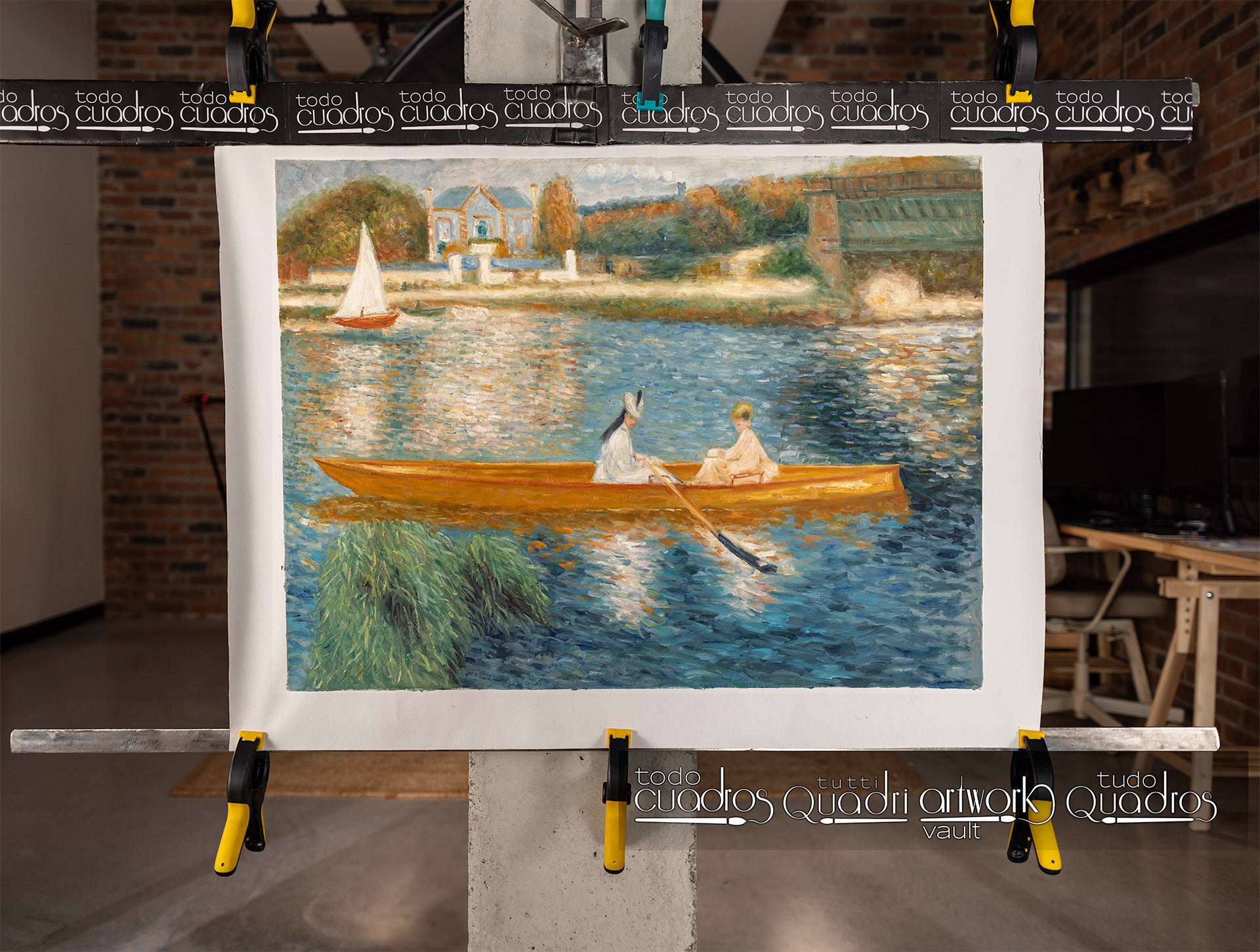 La Seine à Asnières, Renoir