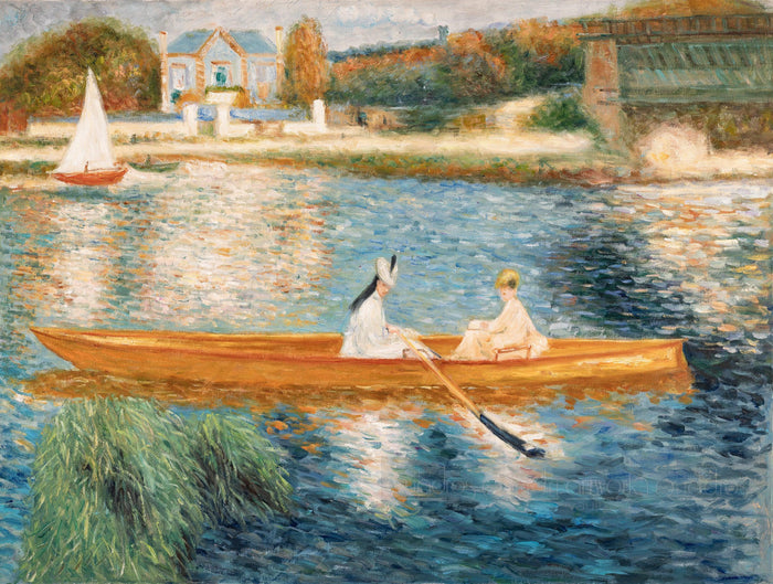 La Seine à Asnières, Renoir