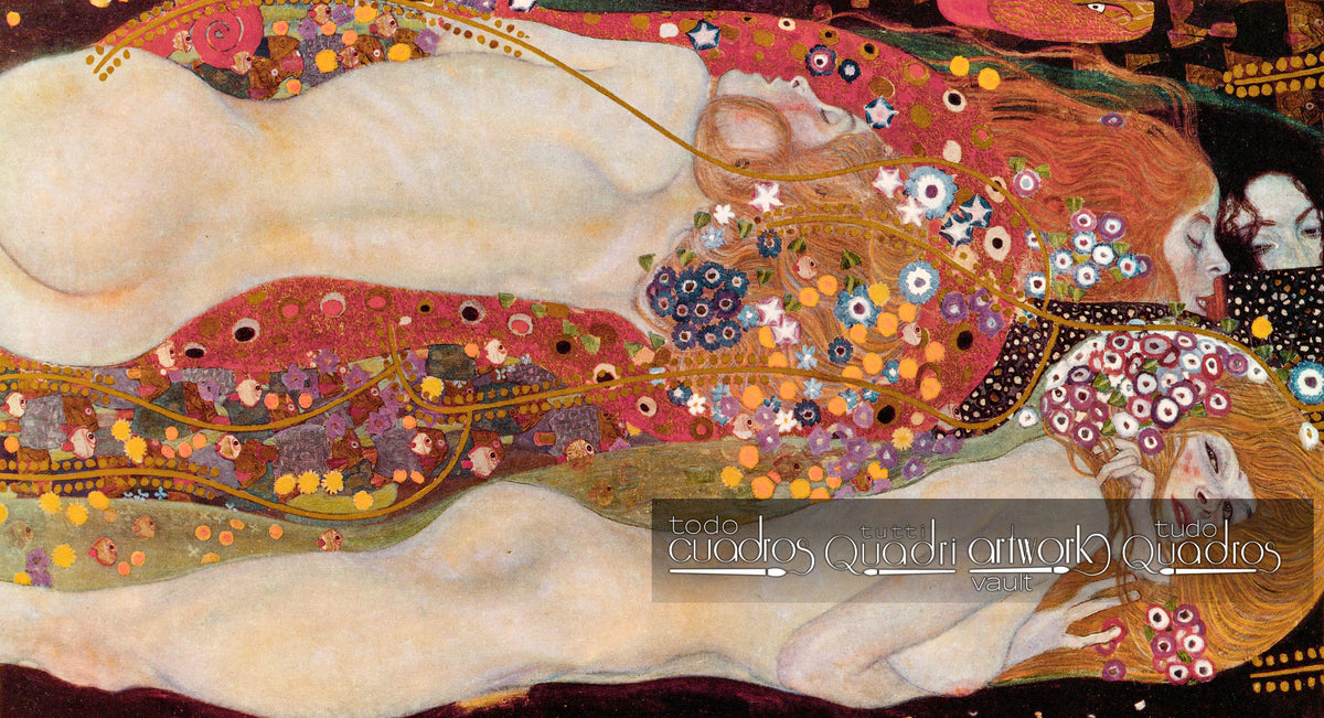 Serpents d’eau II, Klimt