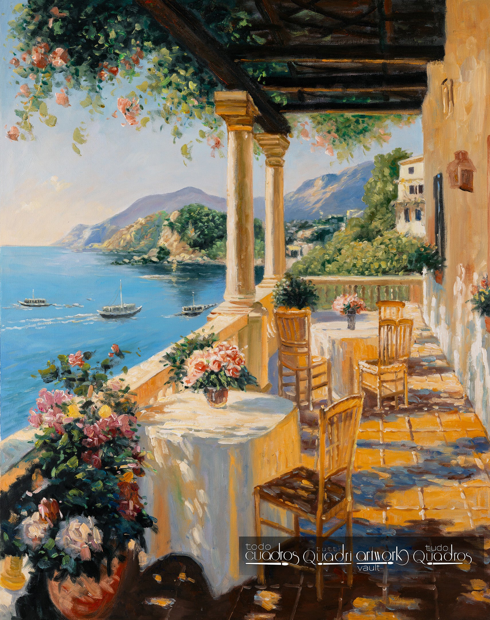 À l’abri du soleil, style Sorolla