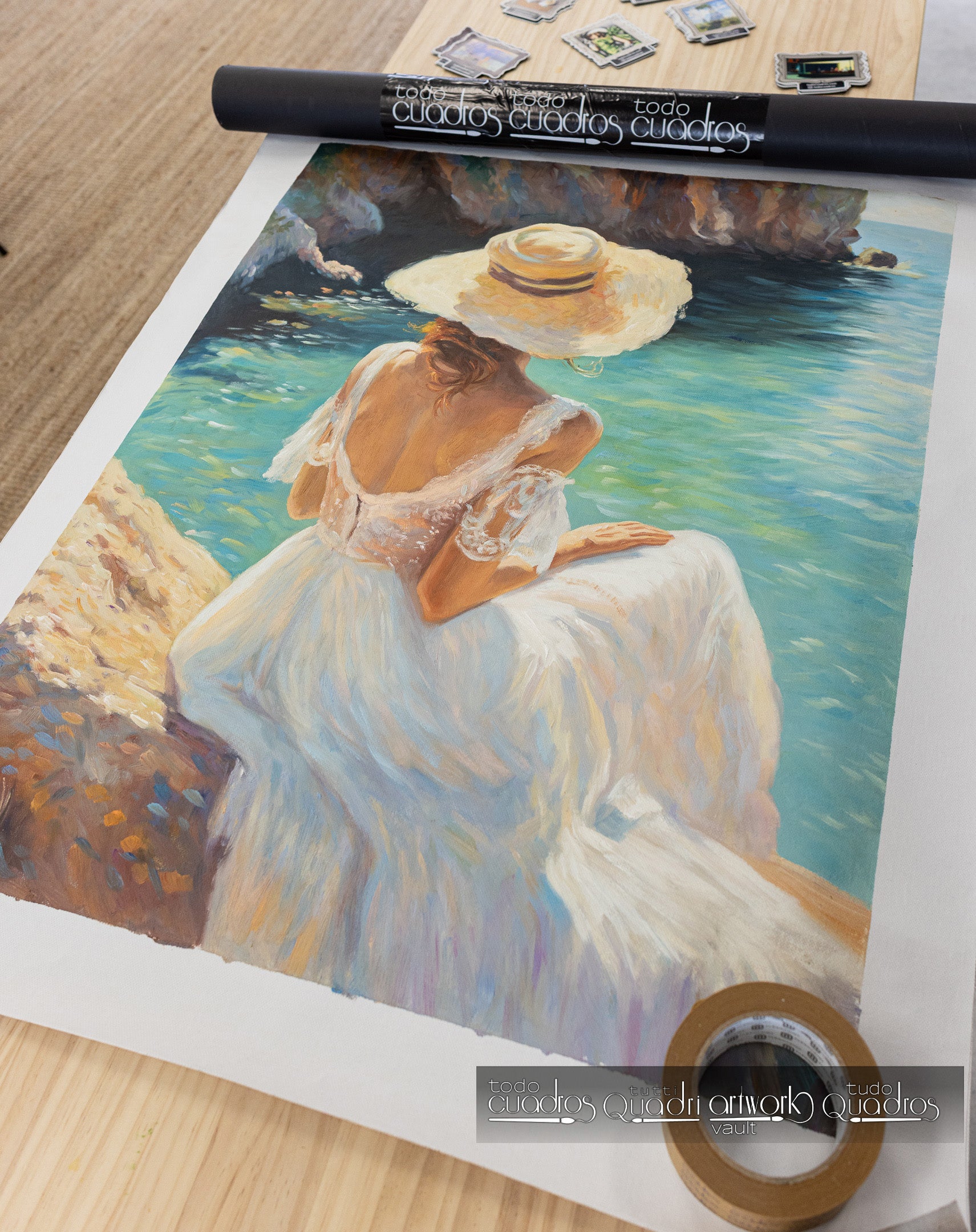 Brise de dentelle, style Sorolla