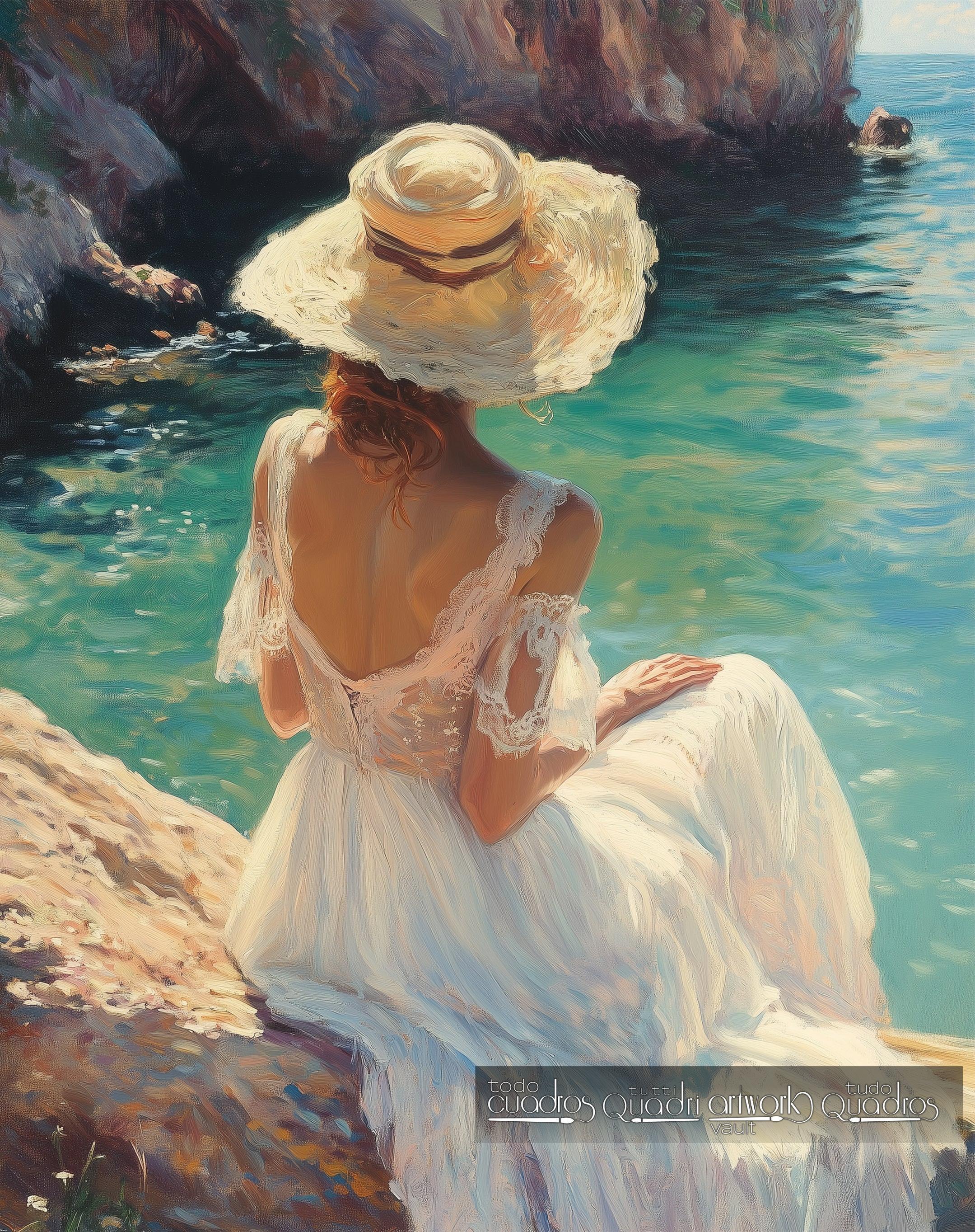 Brise de dentelle, style Sorolla