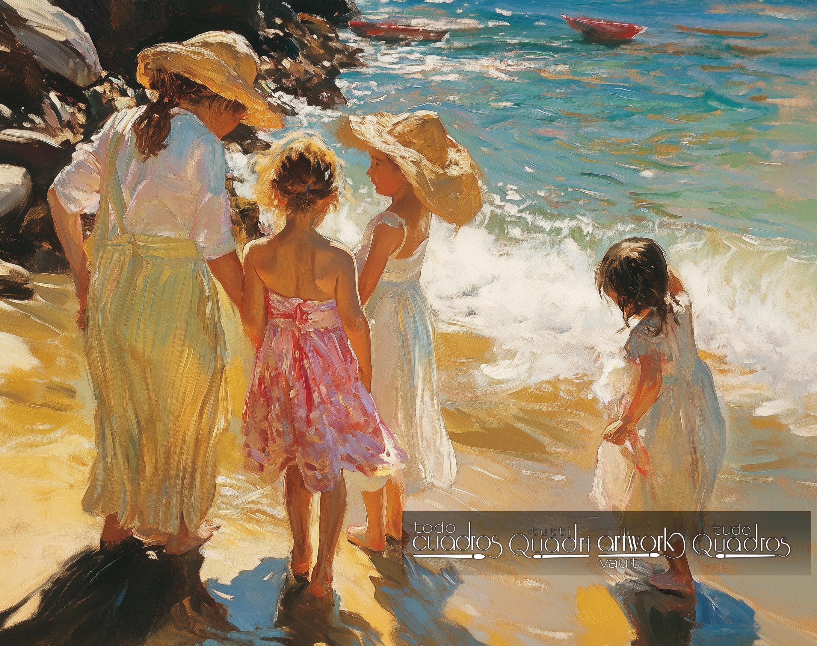 Jours de soleil, style Sorolla