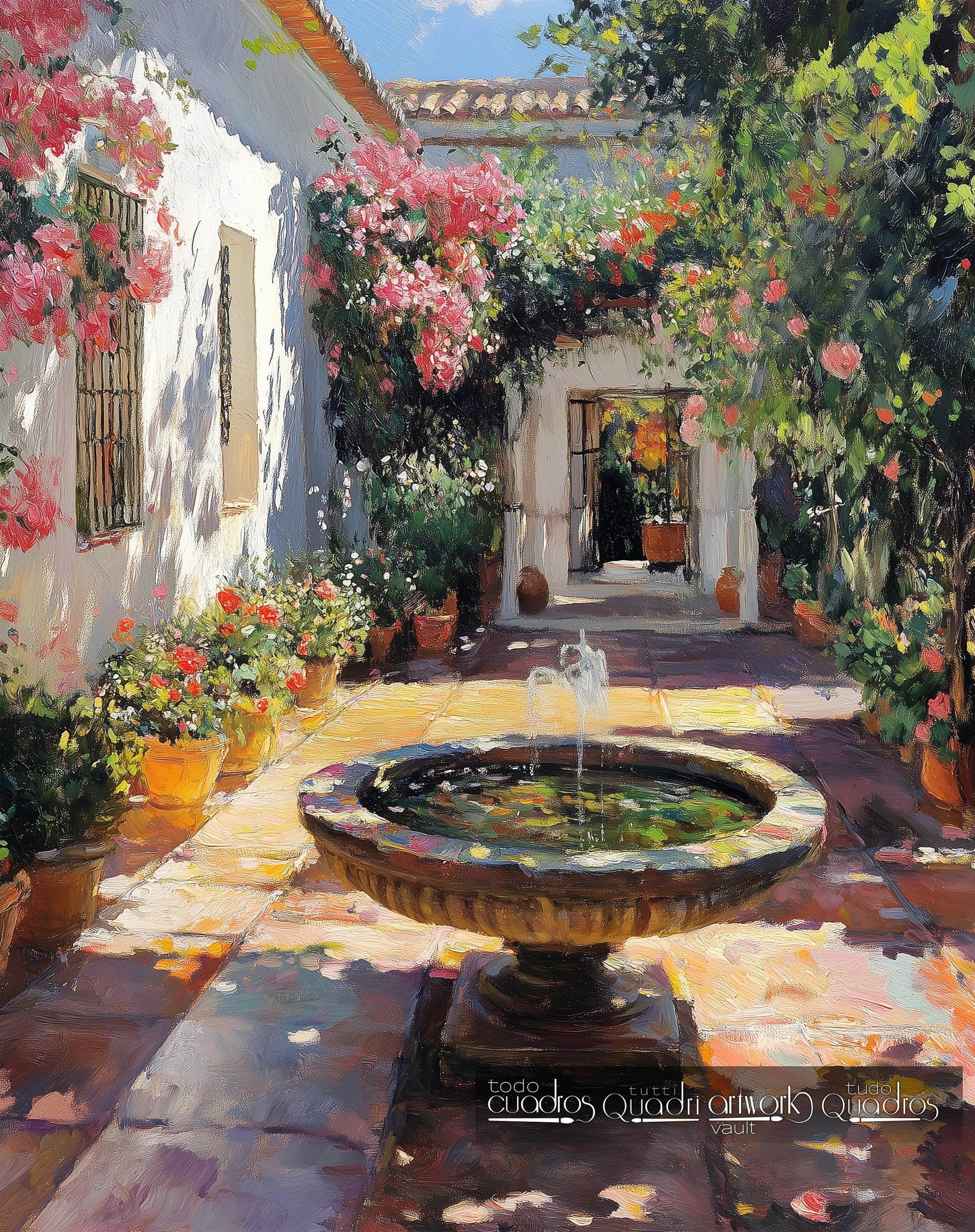 Un coin andalou, style Sorolla