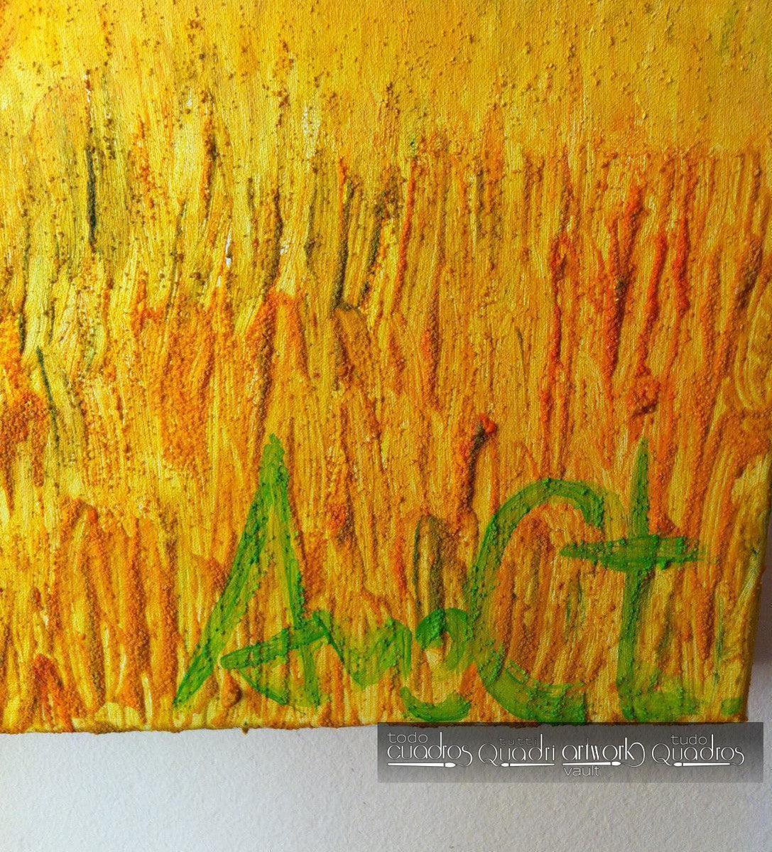 Tableau "La récolte" <br /> A. Croxatto (2015)