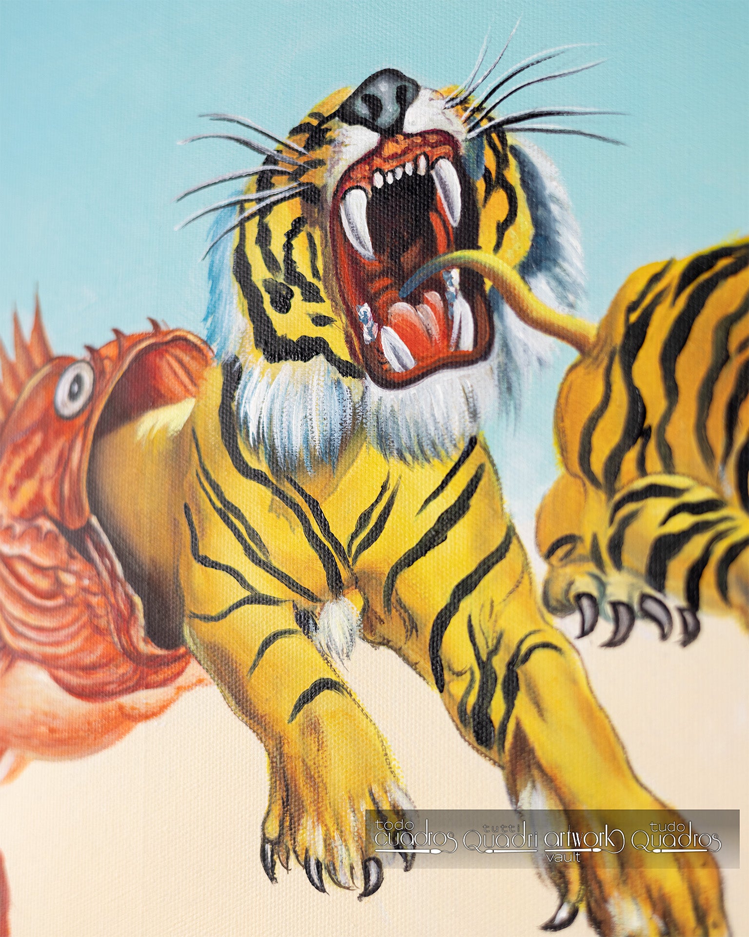 Rêve causé par le vol d'une abeille autour d'une grenade, une seconde avant l'éveil, Dalí