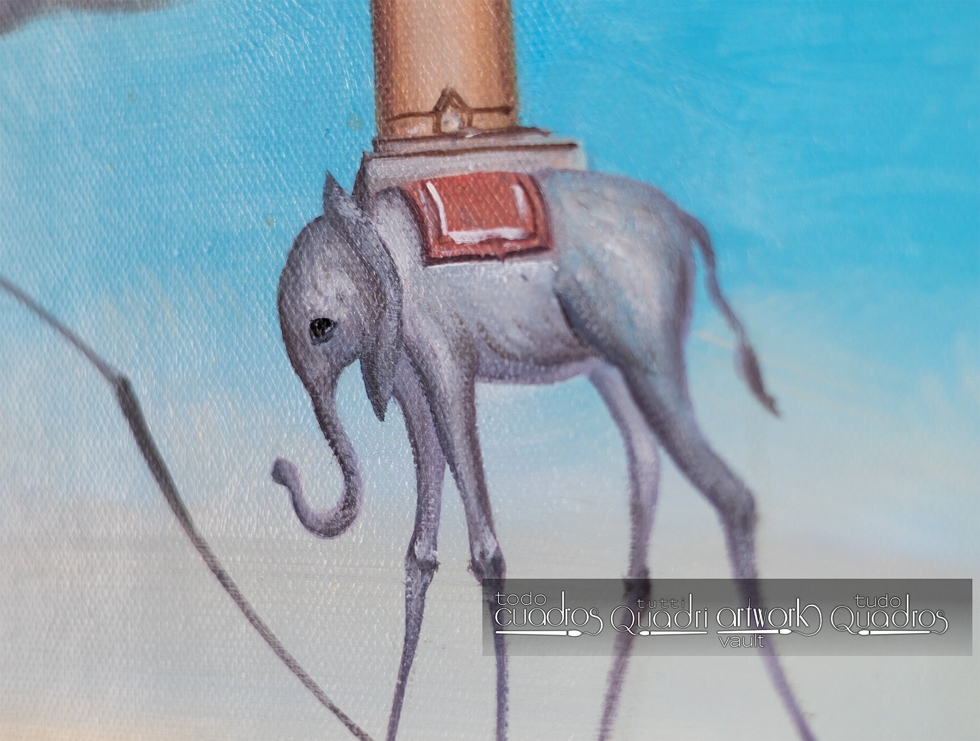 
La Tentation de saint Antoine, Dalí