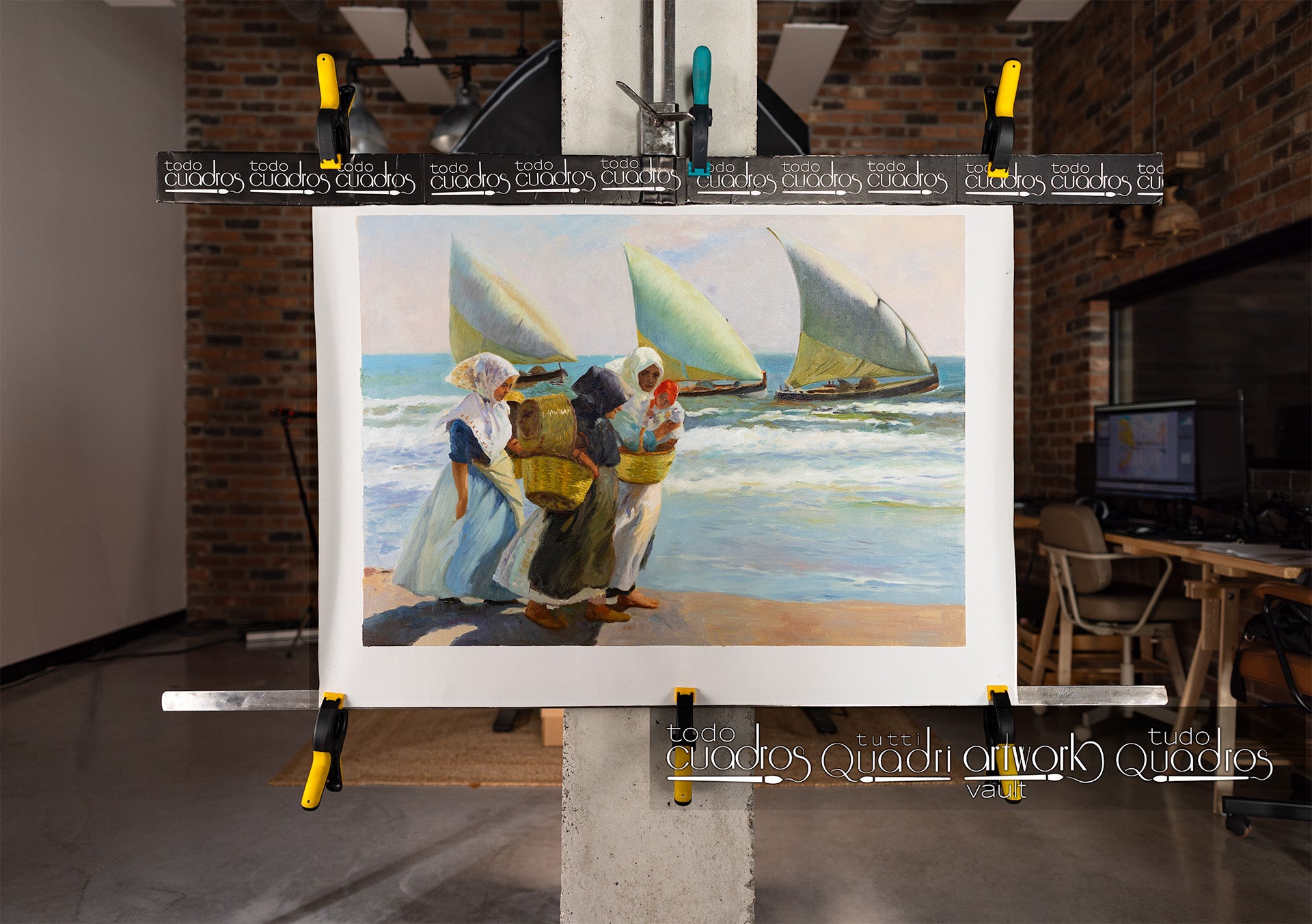 
Les Trois Voiles, Sorolla