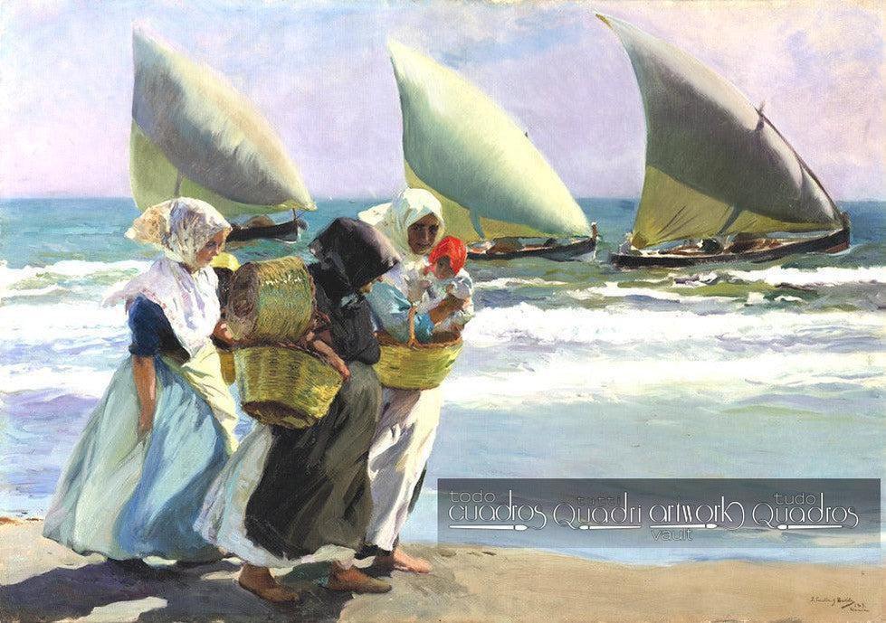 
Les Trois Voiles, Sorolla